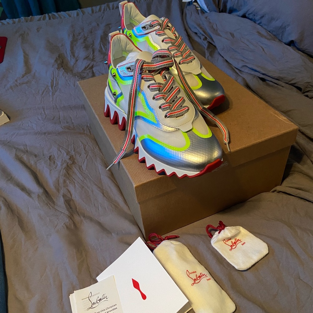 100%Authentic Christian Louboutin Sharkina Sneaker